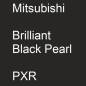 Preview: Mitsubishi, Brilliant Black Pearl, PXR.